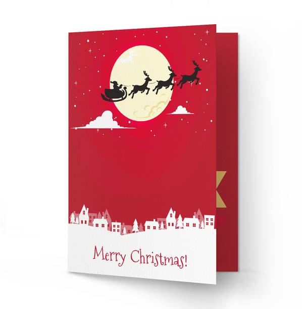 GIFTICS Merry Christmas Greeting Card
