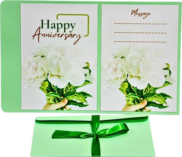 NGARTREE Eternal Bloom Anniversary Greeting Card
