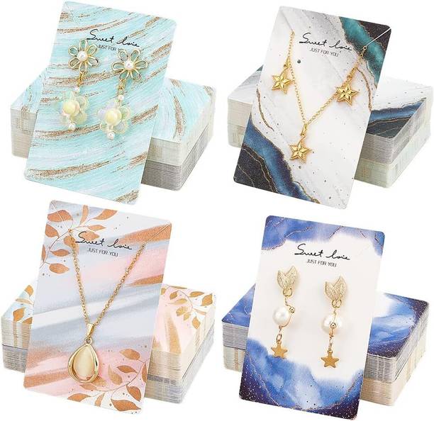 Festiko Festiko Jewelry Display Cards for Earrings, Necklaces, Bracelets & Keychains Business Card