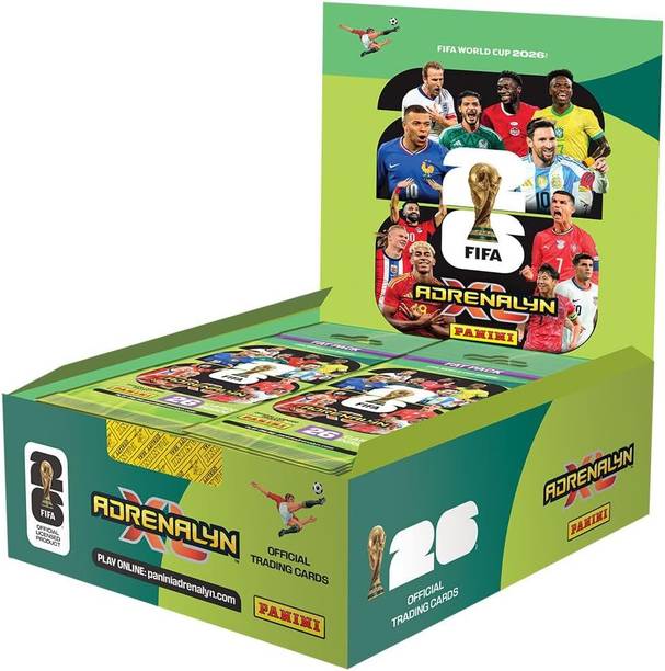 Fifa - Panini - Networkexus (OPC) Private Limited Panini FIFA World Cup 2026 Adrenalyn XL Fat Pack Trading Cards, 26 Cards
