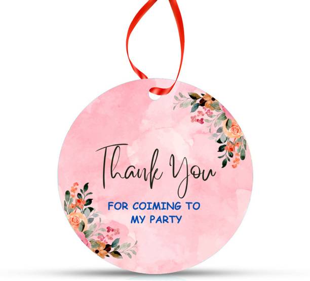 MARPAXS Thank You Cards (Pack 30) For Coiming To My Party Return Gifts Cards Tags Greeting Card