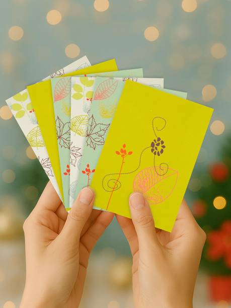 Doodle Doodle Gift Of Glee - Notecards Invitation Card