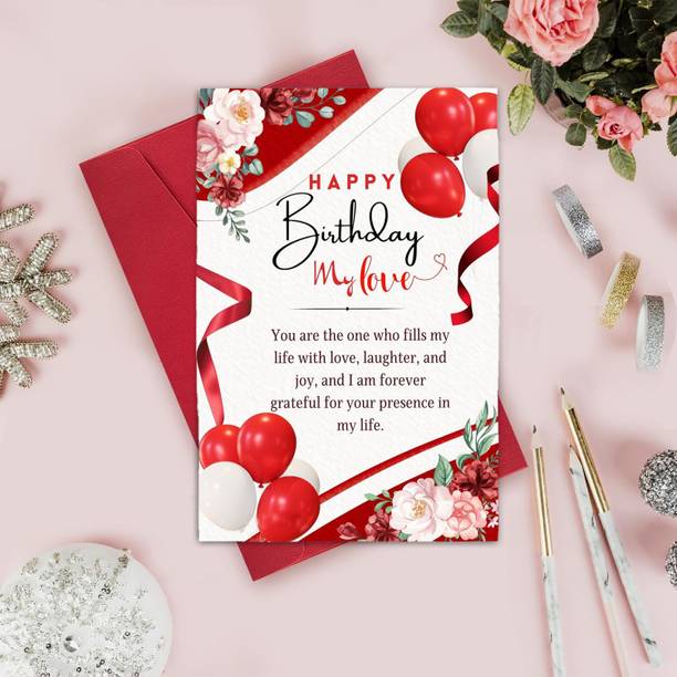 PICKKART Happy Birthday To you My Love Greeting Card Greeting Card