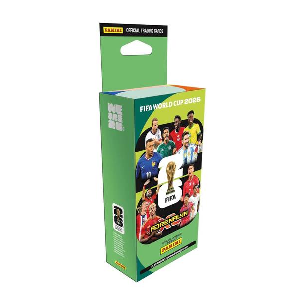 Fifa - Panini - Networkexus (OPC) Private Limited FIFA World Cup 2026 Adrenalyn-Eco Blister- 26 Cards Post  Card