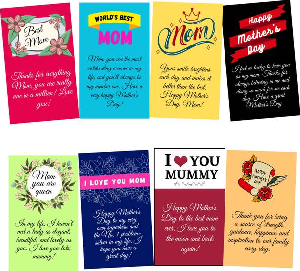 Khillayox Happy Mother's Day Greeting Card, Mom You are Queen Gifts for Mother's Birthday Greeting Card