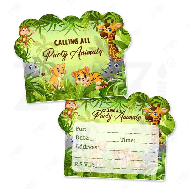 ZYOZI Invitation Card