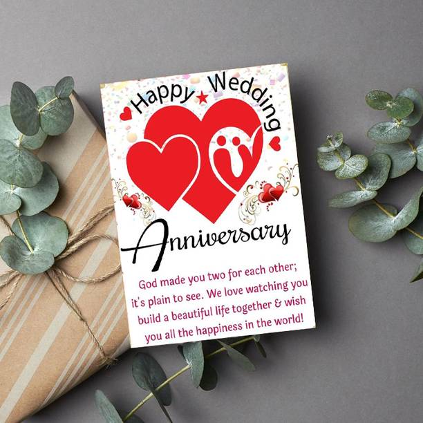 PICKKART Wedding Anniversary Greeting card Greeting Card