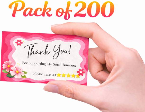 mummaskidscare Thank You Card for Supporting Small Business Greeting Card