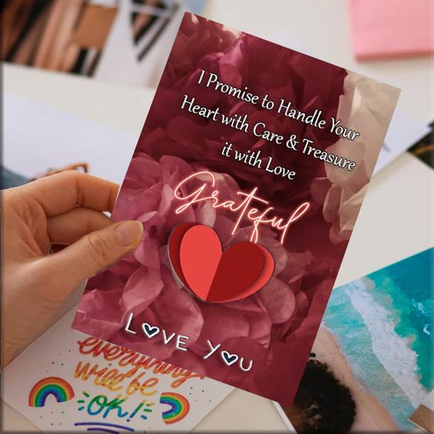 PICKKART Happy Promise Day Greeting Card Greeting Card