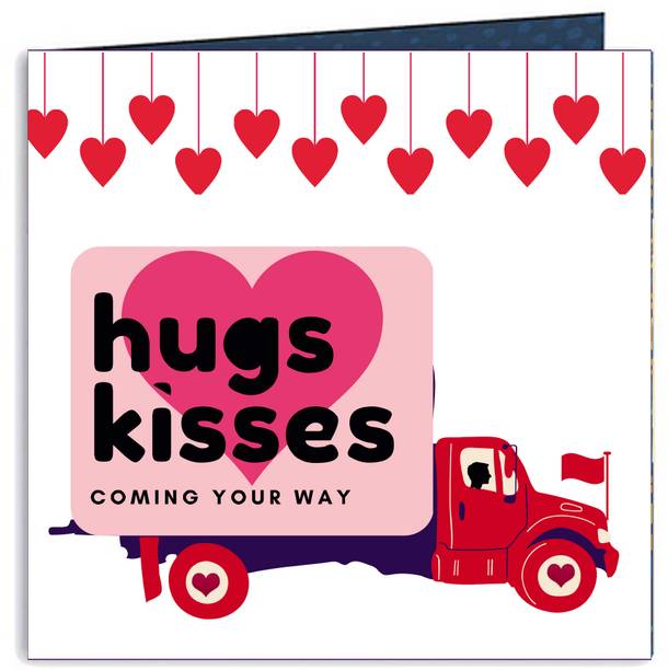 Khillayox Greeting Card for Love Girlfrined/Boyfrined/Husband/Wife On Valentines day Greeting Card