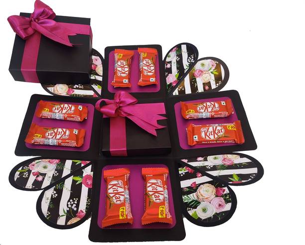 US IDEAL CRAFT Explosion Box Birthday, Valentine Gift for Couple for any occasion Greeting Card