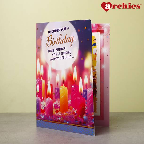 ARCHIES Archies Wishing You A Birthday Musical Greeting Card Greeting Card