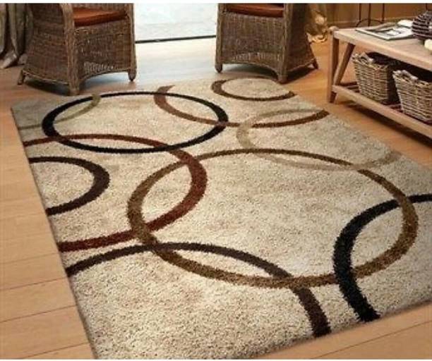 SR Handloom 2 ft  X 6 ft Polyester Carpet