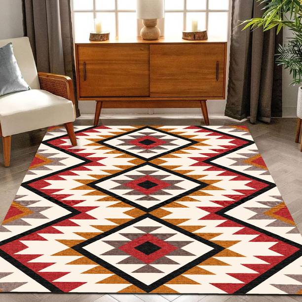 Flipkart SmartBuy 5 ft  X 7 ft Velvet Carpet