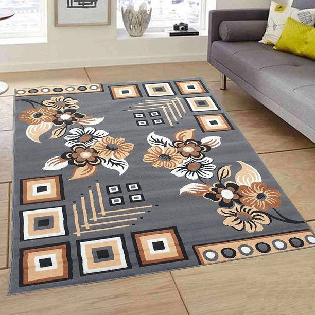 Range Handloom Grey Acrylic Carpet