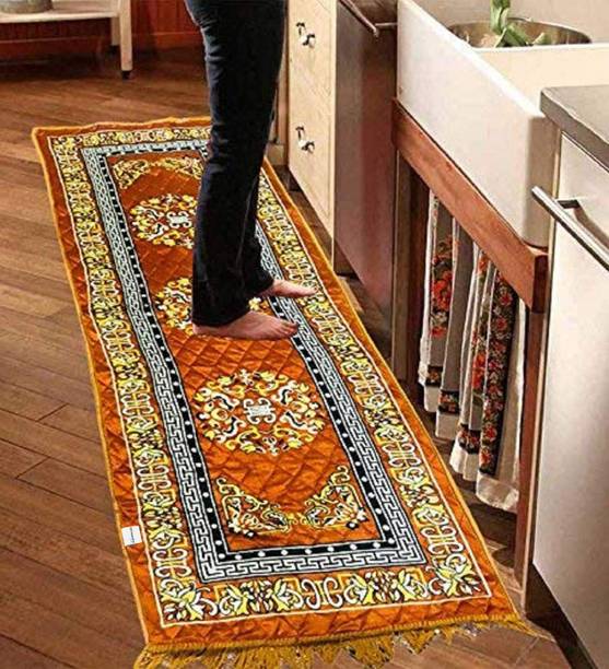 HOMESTIC 2 ft  X 6 ft Velvet Runner