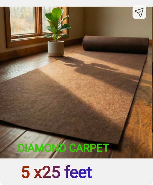 DIAMONDCARPET 5 ft  X 25 ft Synthetic Carpet