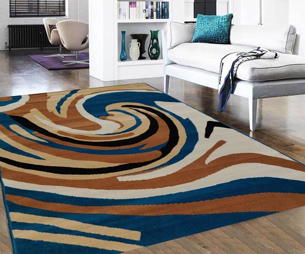 KAYNAT CARPET Blue Acrylic Carpet