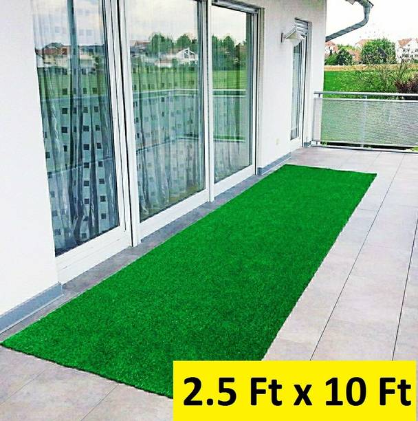 COMFY HOME Artificial Turf 2.5 FEET X 10 FEET Artificial Turf Sheet