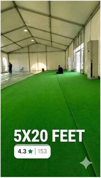 Bharatcarpets 5 ft  X 20 ft Acrylic Carpet