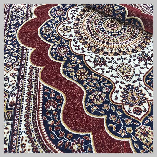 BhCarpet 5 ft  X 7 ft Silk Carpet