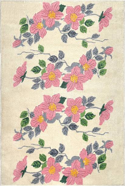 Saral Home 180 cm  X 120 cm Cotton Carpet