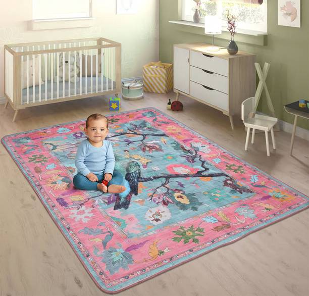AAZEEM 91 cm  X 139 cm Polyester Carpet