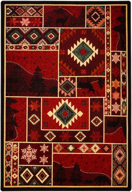 AAZEEM 91 cm  X 137 cm Polyester Carpet
