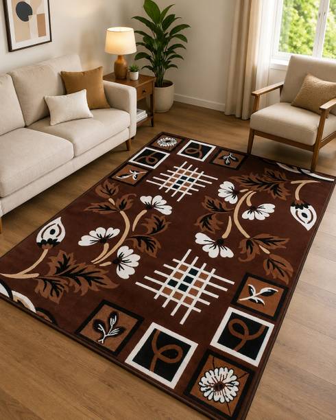 ArfainRugs 5 ft  X 7 ft Acrylic Carpet