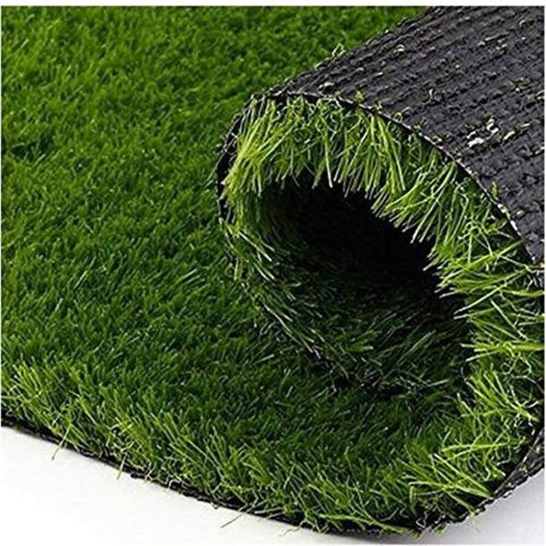 CHETANYA LOOMTEX Green Polypropylene Carpet