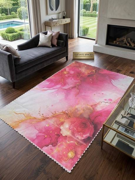DKdecor 2 ft  X 7 ft Polyester Carpet