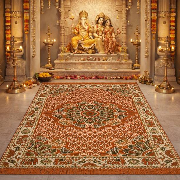 Tijane 152 cm  X 213 cm Cotton Carpet