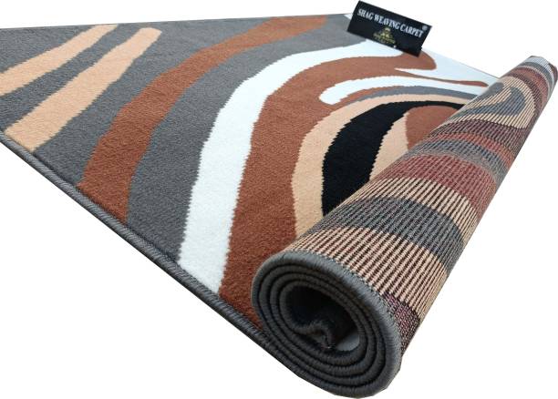 Shag Weaving Grey Acrylic Carpet