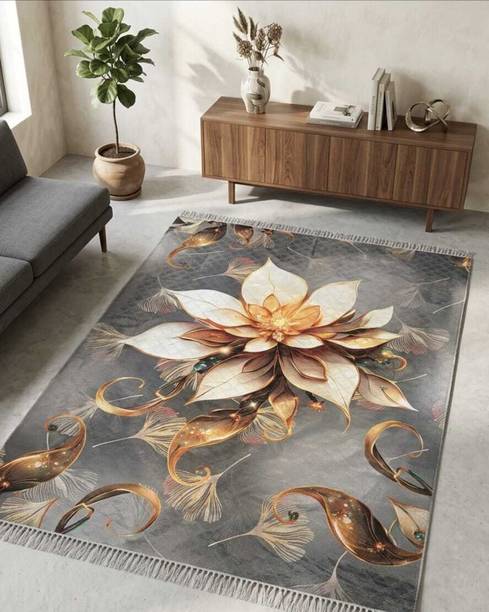 Udeek 152 cm  X 214 cm Cotton Carpet