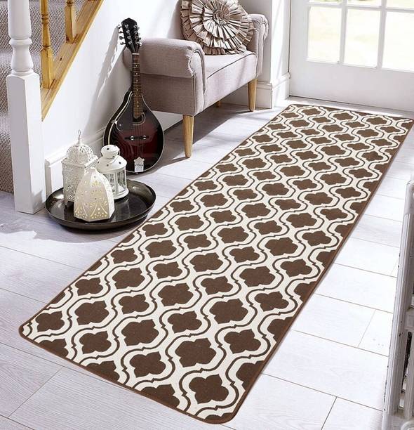 Saral Home 2 ft  X 7 ft Cotton Runner