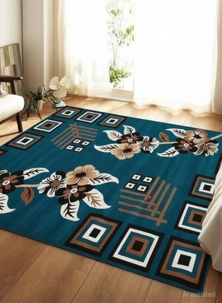 RUGS EXPERTS 5 Feet  X 7 Feet Acrylic Carpet