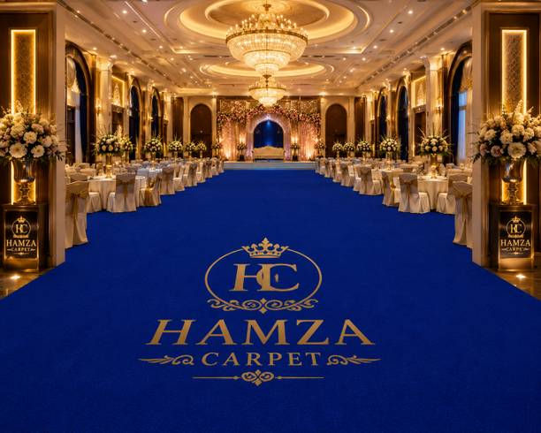 HAMZACARPET 6 ft  X 20 ft Synthetic Carpet
