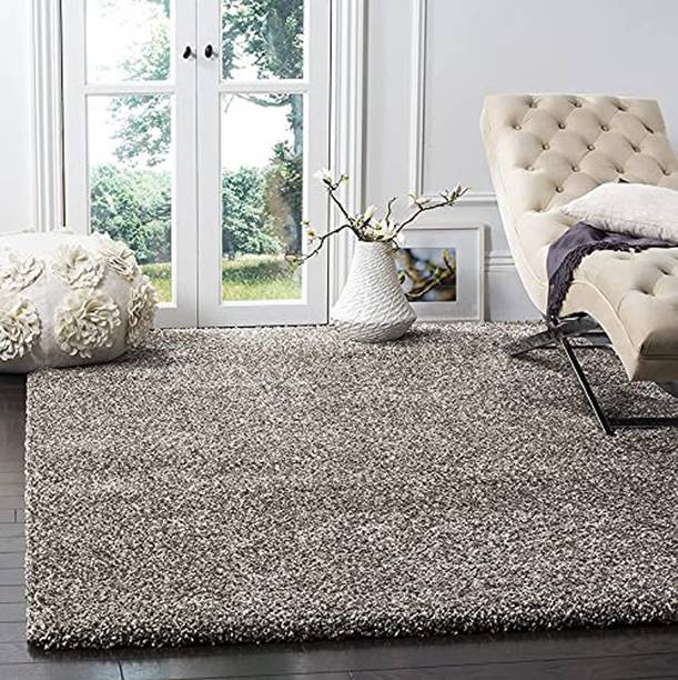 BhCarpet 5 ft  X 8 ft Polyester Carpet