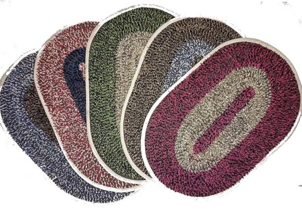 THE FRESH LIVERY Multicolor Cotton Carpet