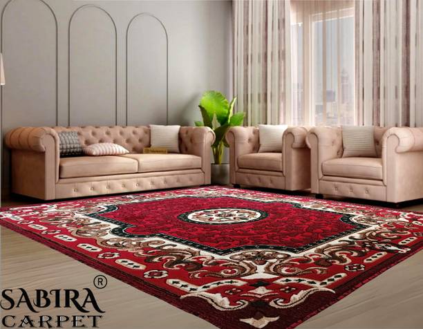 SABIRA 5 ft  X 7 ft Wool Carpet