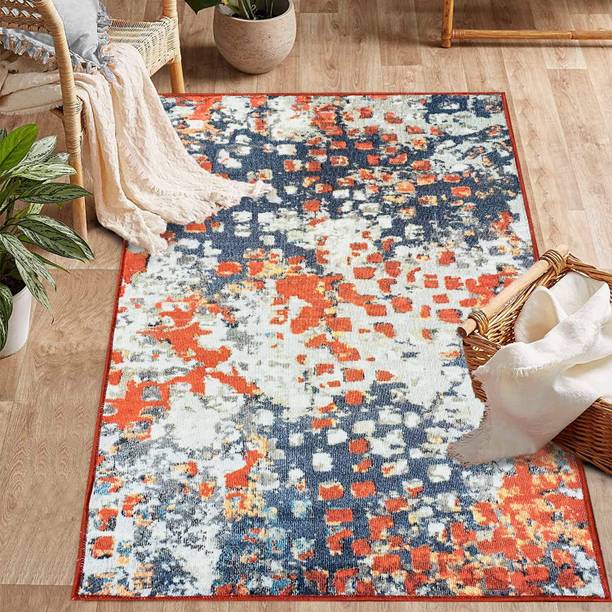 STATUS Multicolor Polyester Carpet