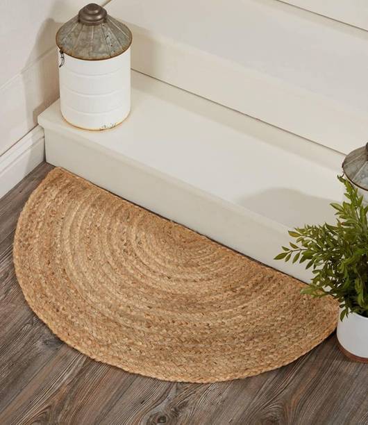 SIYA TEXTILES Brown Jute Carpet