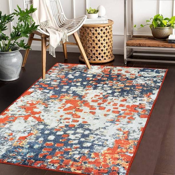 STATUS Multicolor Polyester Carpet
