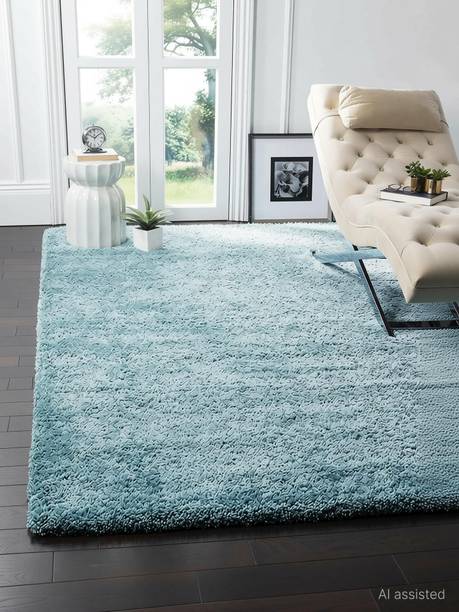 Shag Weaving 4 ft  X 6 ft Polyester Carpet