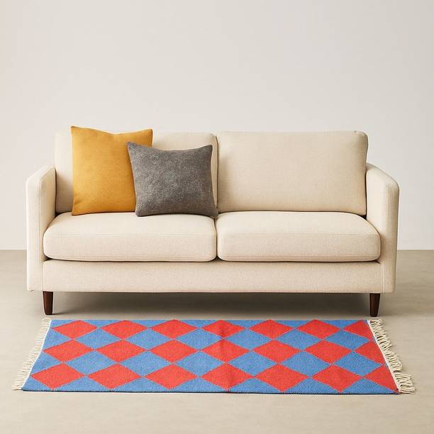 PRINCE GARMENT 62 cm  X 95 cm Cotton Area Rug