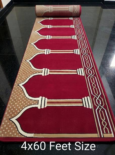 AFROZ CARPETS 4 ft  X 60 ft Acrylic Carpet