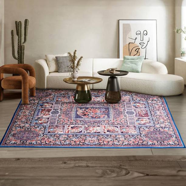 STATUS 120 cm  X 180 cm Velvet Carpet
