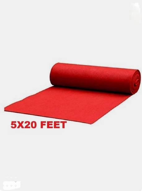 BHARATCARPET 5 ft  X 10 ft Acrylic Carpet