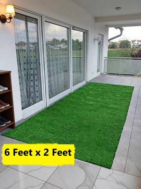 GREENGRASS Artificial Grass, PP (Polypropylene), PVC (Polyvinyl Chloride) Door Mat