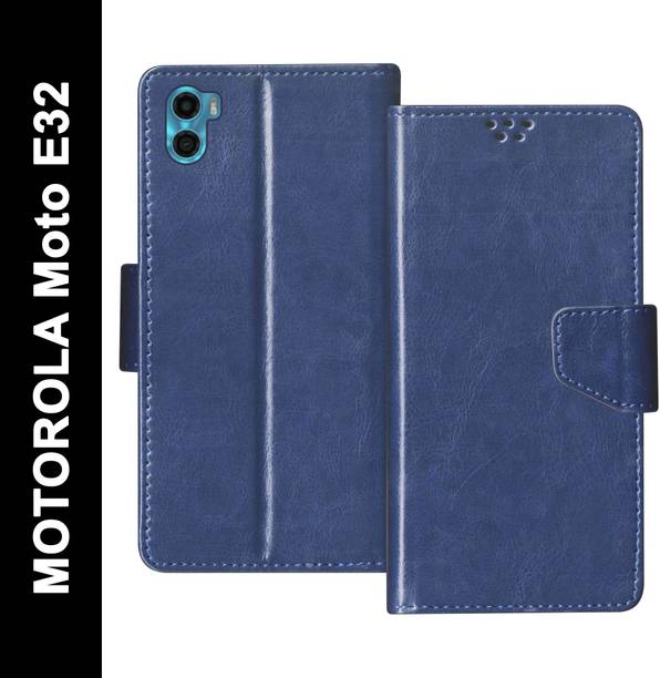 SBMS Flip Cover for MOTOROLA Moto E32